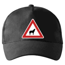 Dopravná značka - Pozor vlk