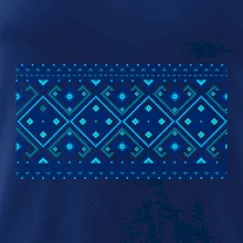 Ukrajinský vzor - modrý Ukrajinský vzor - modrý