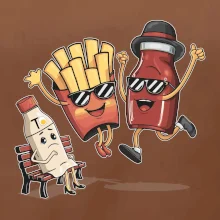 Súboj o hranolky kečup tatárka