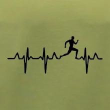 EKG bežec - muž