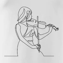 Huslistka jedným ťahom