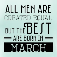 All men are created equal march