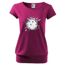 Florbal lopta v triku