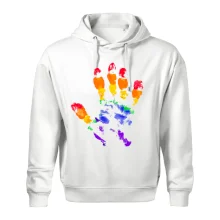 LGBT hand print