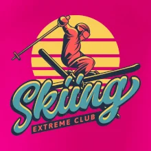Skiing winter extreme cup