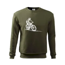 MTB kreslený cyklista MTB kreslený cyklista