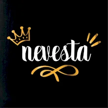 Nevesta princezná - zlatá potlač