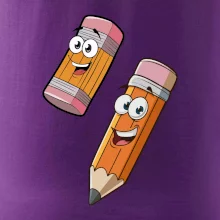 Parové tričko - Ceruzka a guma