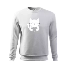 Mačka drží srdce Mačka drží srdce