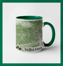 Hrnček mapa Veľká Fatra