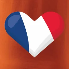 Francúzska vlajka srdca