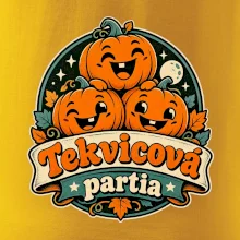 Tekvicová partia - tri veselé tekvice retro