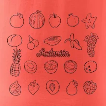 Frutarián ovocie vo štvorci