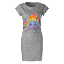 LGBT hand print