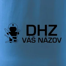 DHZ postavička - vlastný nápis