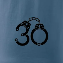 Narodeninové tričko pre policajta - putá 30