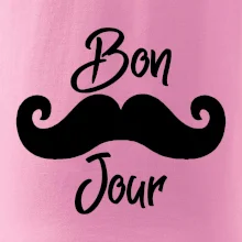 Mustache Bon Jour