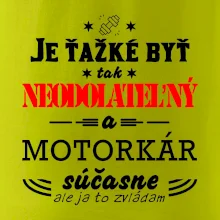 Neodolateľný motorkár