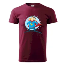 Táta superman - dievča a chlapec