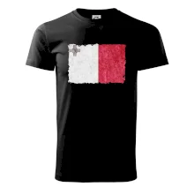 Vlajka Malta ohrýzaná