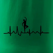 EKG tanečník muž