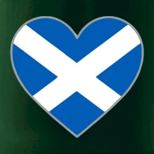 Škótske srdce na prsník