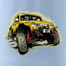 Žltý offroad s navijakom