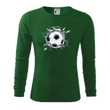 Futbalová lopta v triku Futbalová lopta v triku