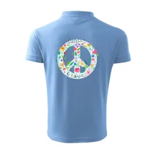 Peace and love symbol