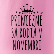 Princezné sa rodia v novembri