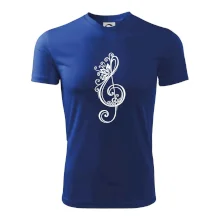 Husľový kľúč kvety Husľový kľúč kvety