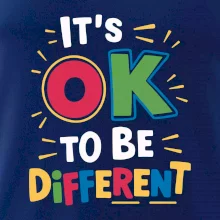 It's OK to be different