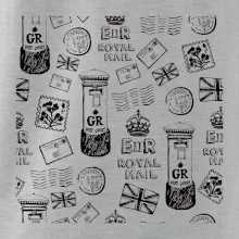 Britská pošta ikony