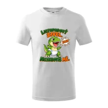 Listopadový živel zelený dinosaurus rex v plence