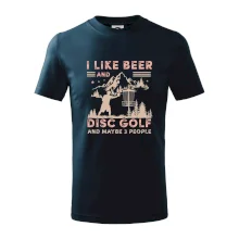 I like beer and disc golf