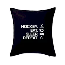 Pozemný hokej eat sleep repeat