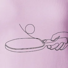 Stolný tenis jedným ťahom