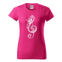 Husľový kľúč kvety