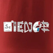 Science věda nápis