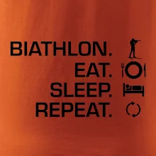 Biathlon Eat Sleep Repeat