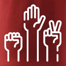 Kameň nožnice papier ikony