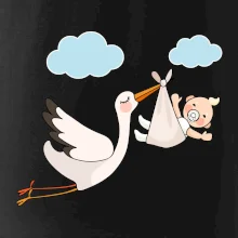 Bocian čakáme bábätko - neutrálne