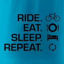 Ride Eat Sleep Repeat bicykel Ride Eat Sleep Repeat bicykel