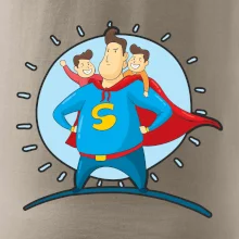 Otec superman - chlapec a chlapec