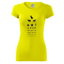 Očný test zvieratká Očný test zvieratká