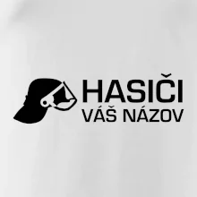 Hasiči helma - vlastný nápis
