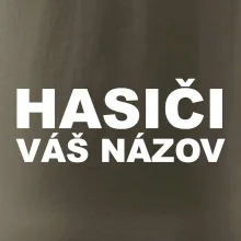 Hasiči nápis (názov zboru - vlastný nápis)
