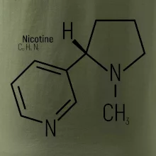 Molekulárna štruktúra Nikotín Molekulárna štruktúra Nikotín