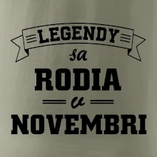 Legendy sa rodia v novembri