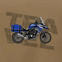 Cestovná enduro modrá